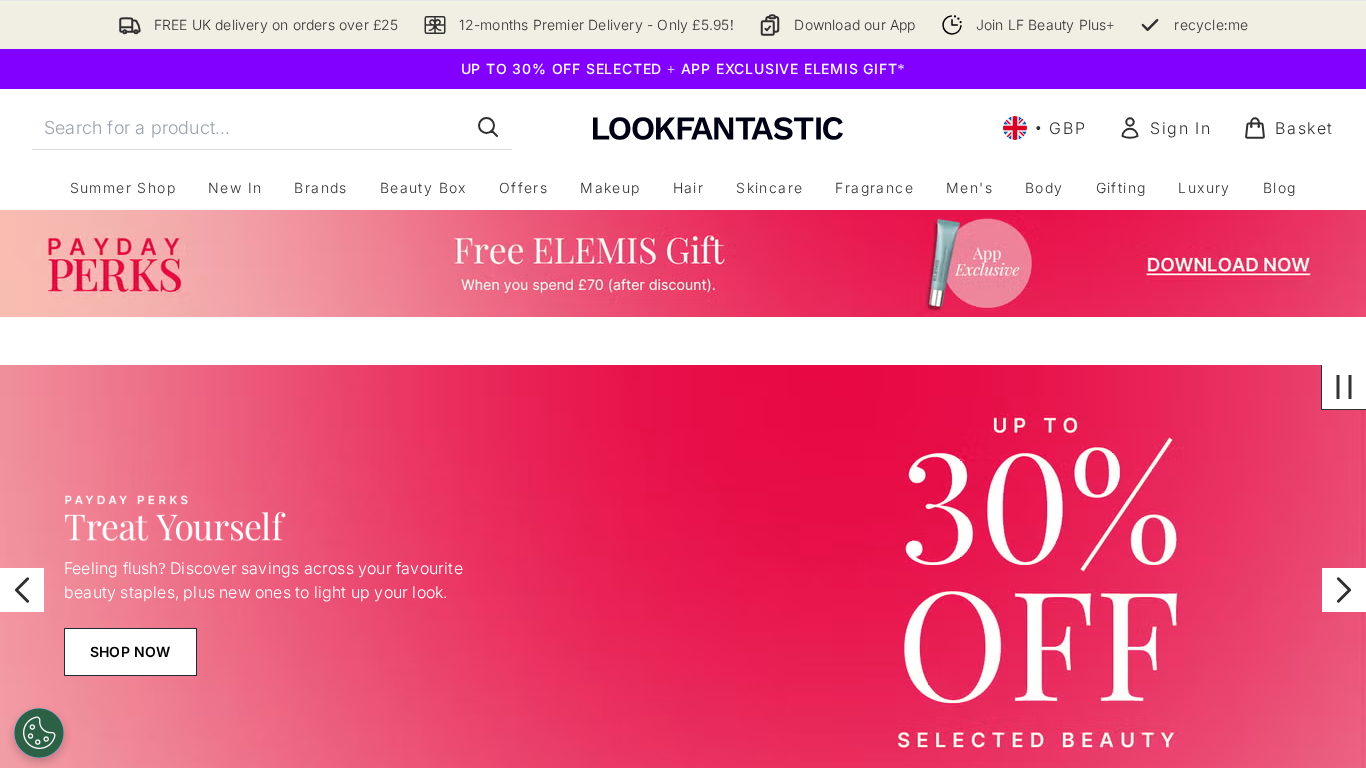 LOOKFANTASTIC Affiliate Program