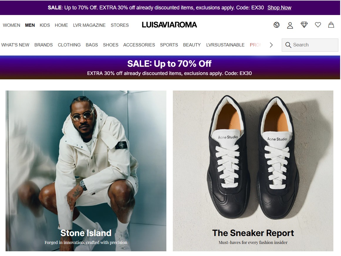 LUISAVIAROMA Affiliate Program