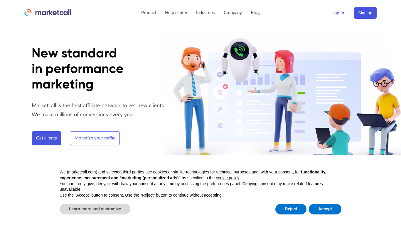 Marketcall Affiliate Program