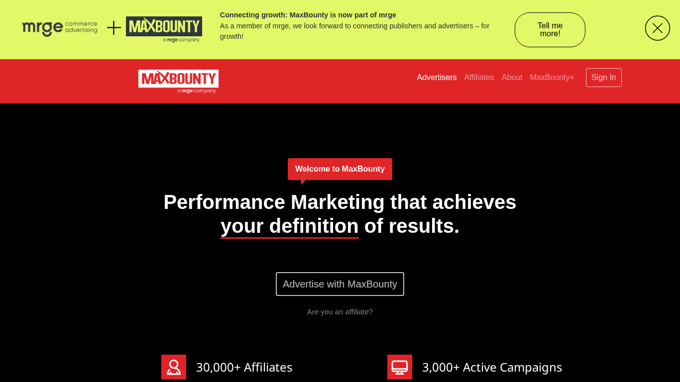 MaxBounty Affiliate Program