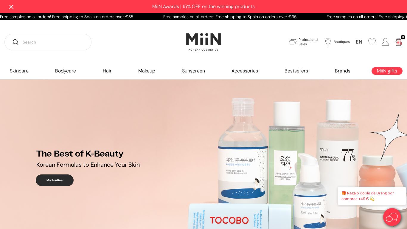 MiiN Korean Cosmetics Affiliate Program