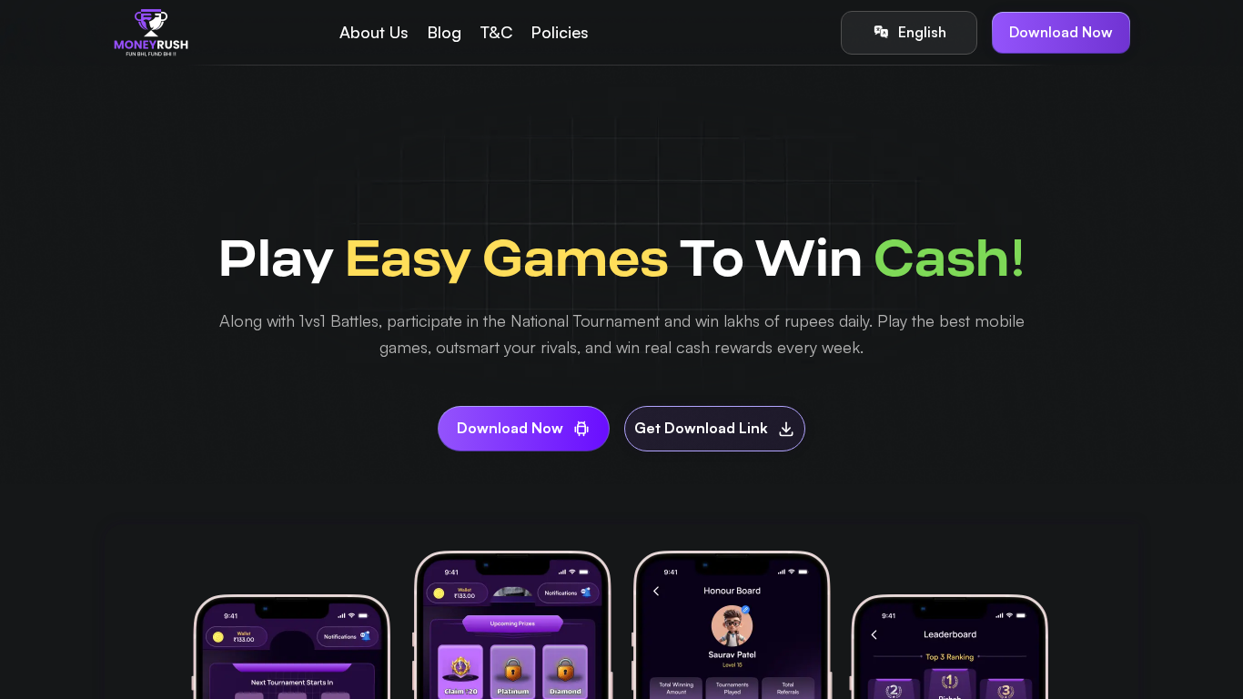 MoneyRush Affiliate Program