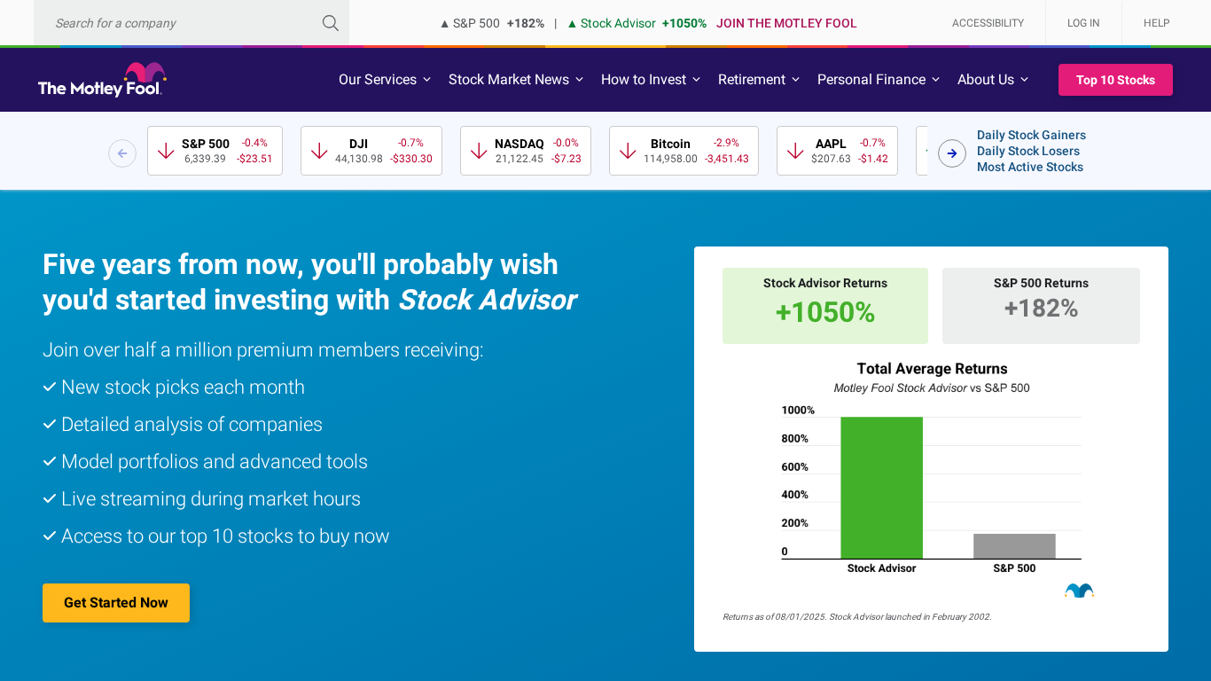 Motley Fool Affiliate Program