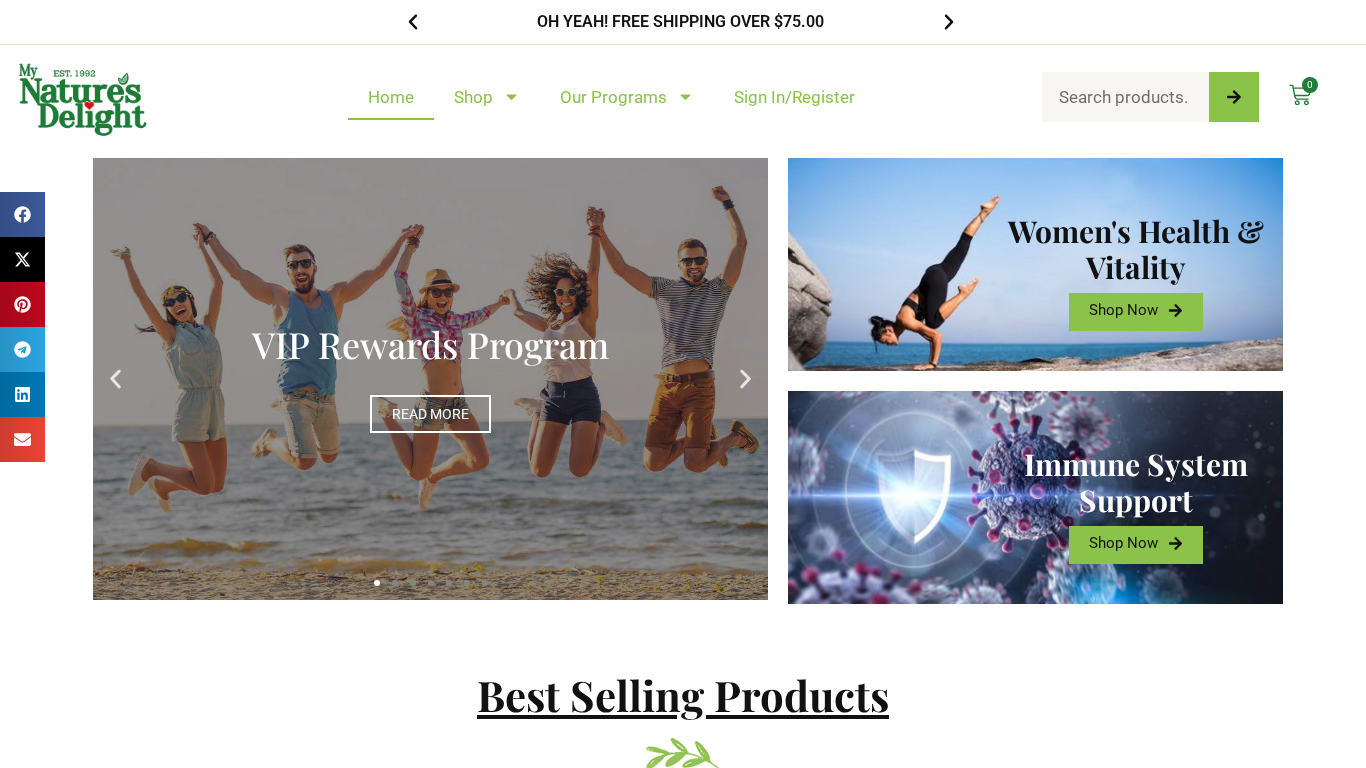 My Nature's Delight Affiliate Program