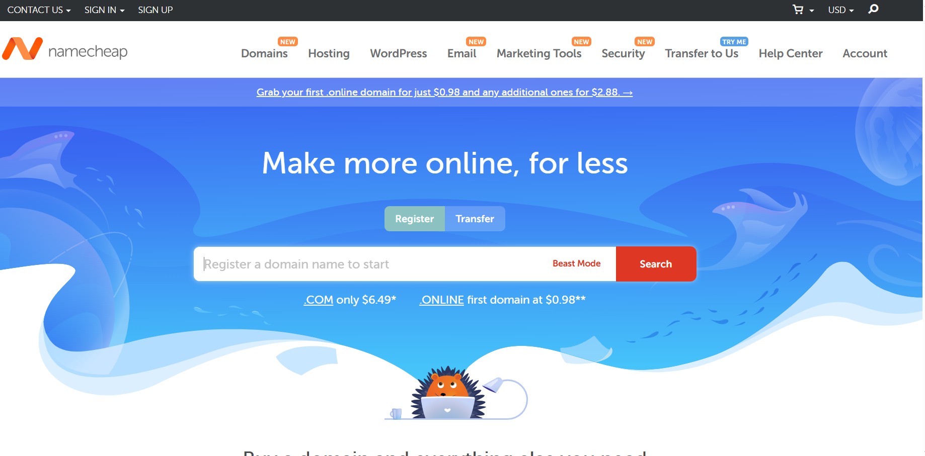 Namecheap Affiliate Program