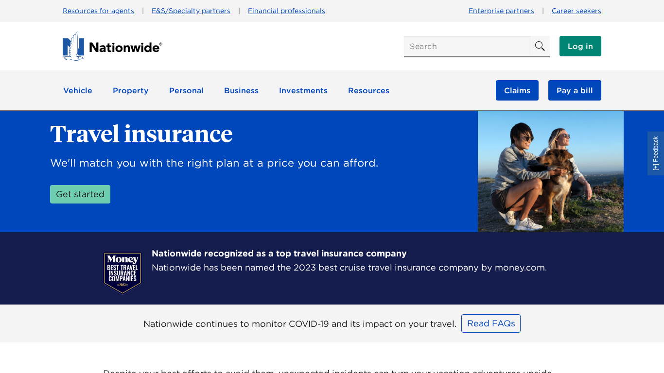Nationwide Travel Insurance Affiliate Program