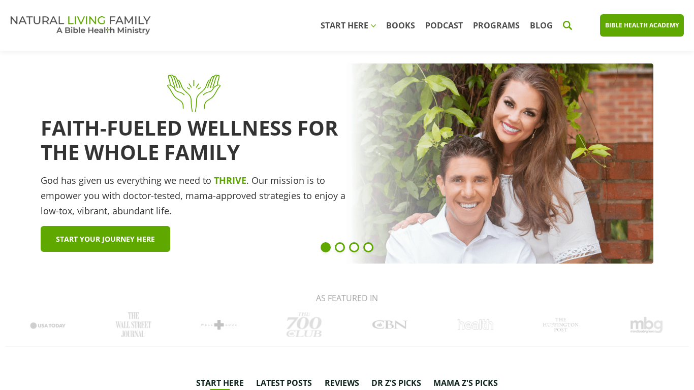 Natural Living Family Affiliate Program