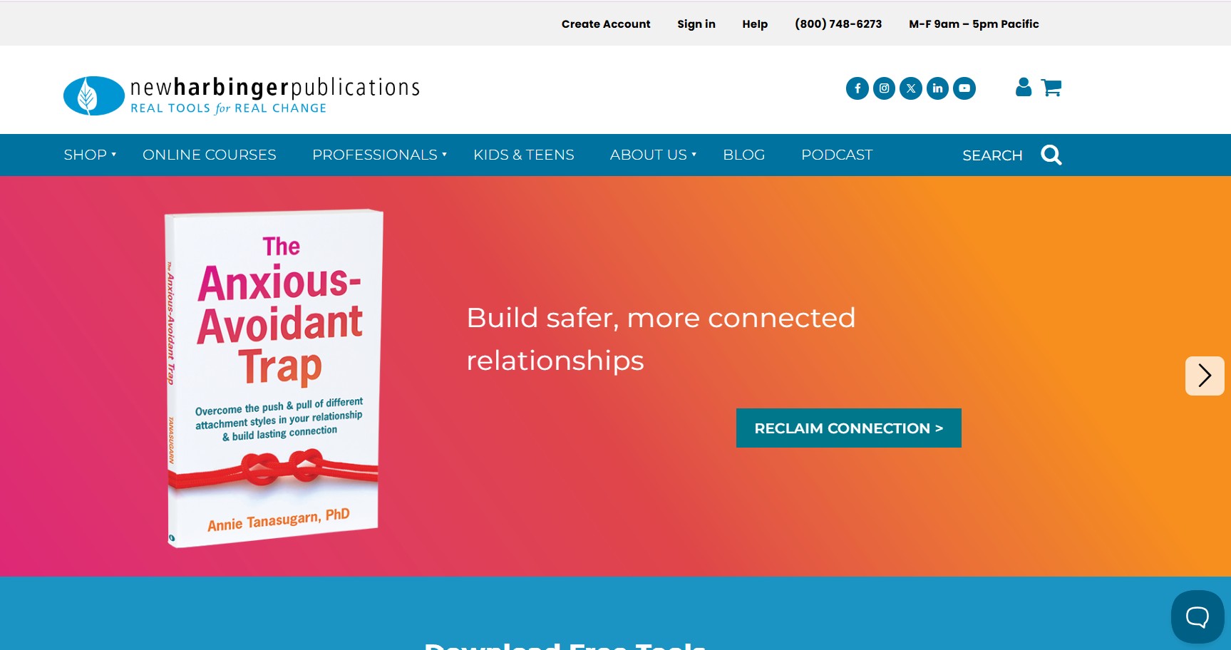 New Harbinger Affiliate Program