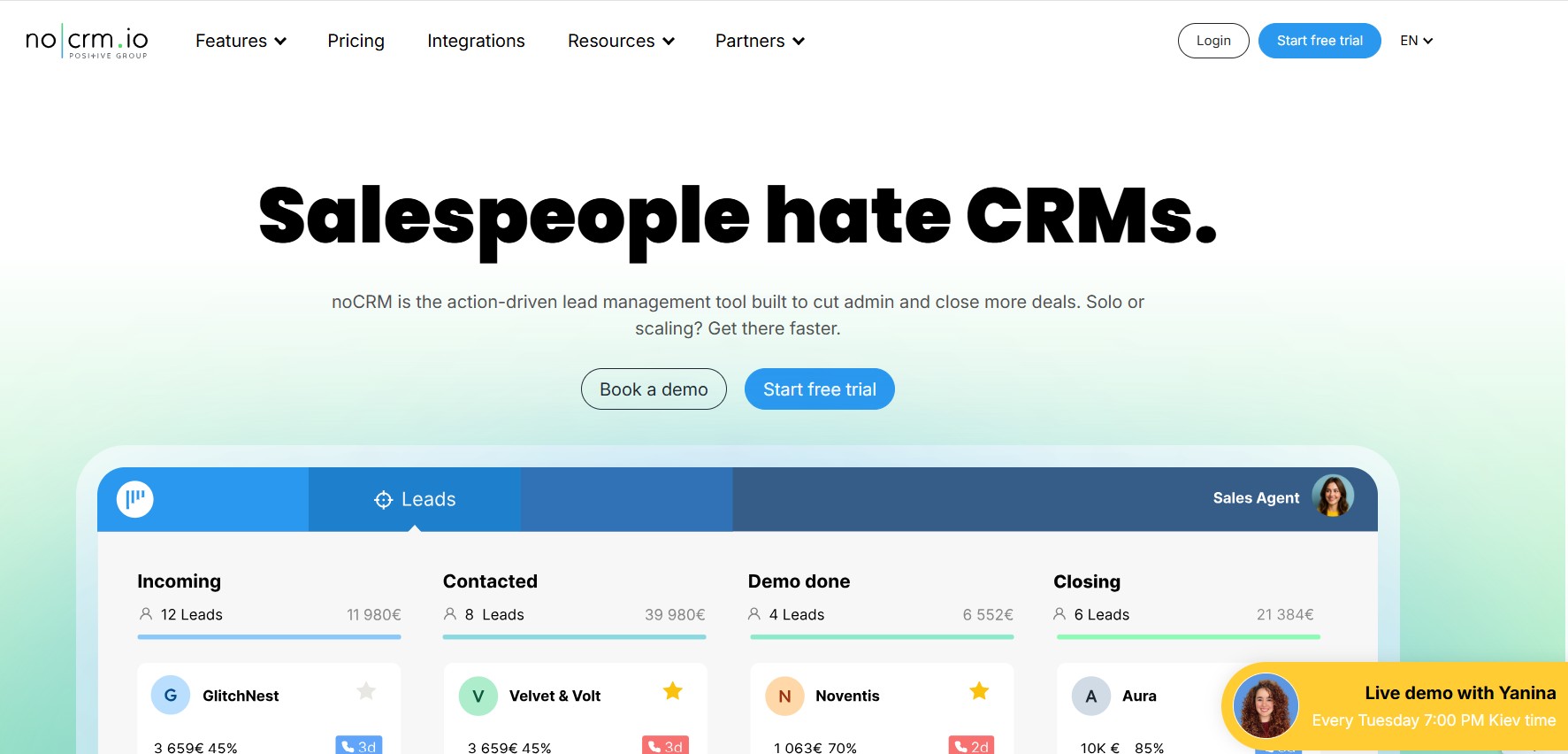 NoCRM.io Affiliate Program