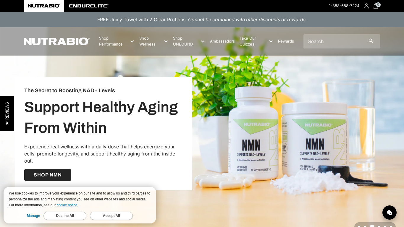 NutraBio Affiliate Program