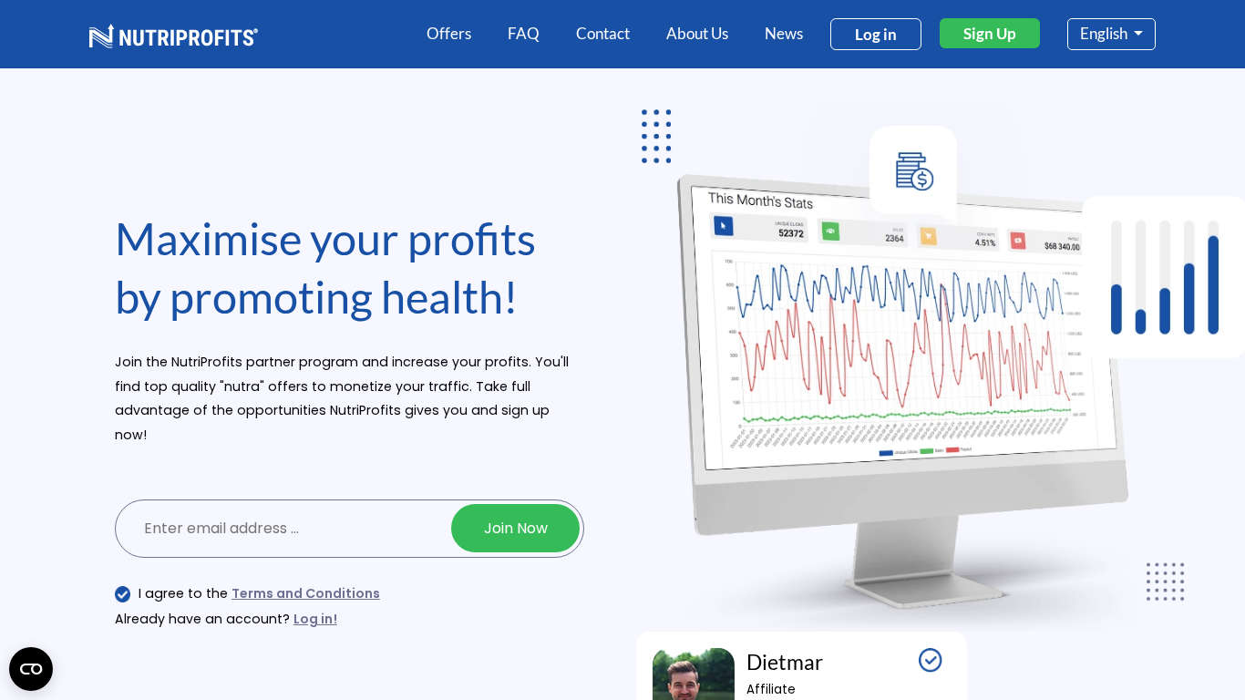 NutriProfits Affiliate Program