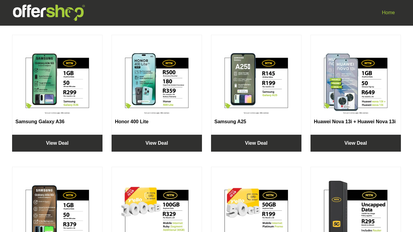 Offershop Affiliate Program