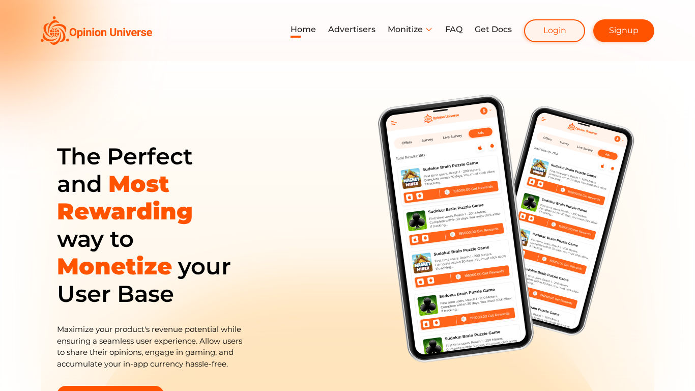 Opinion Universe Affiliate Program