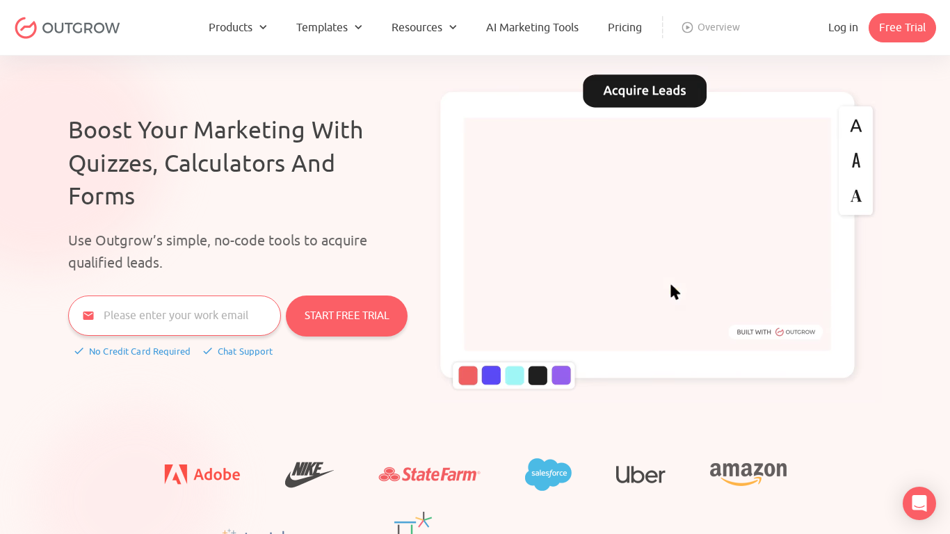 Outgrow Affiliate Program