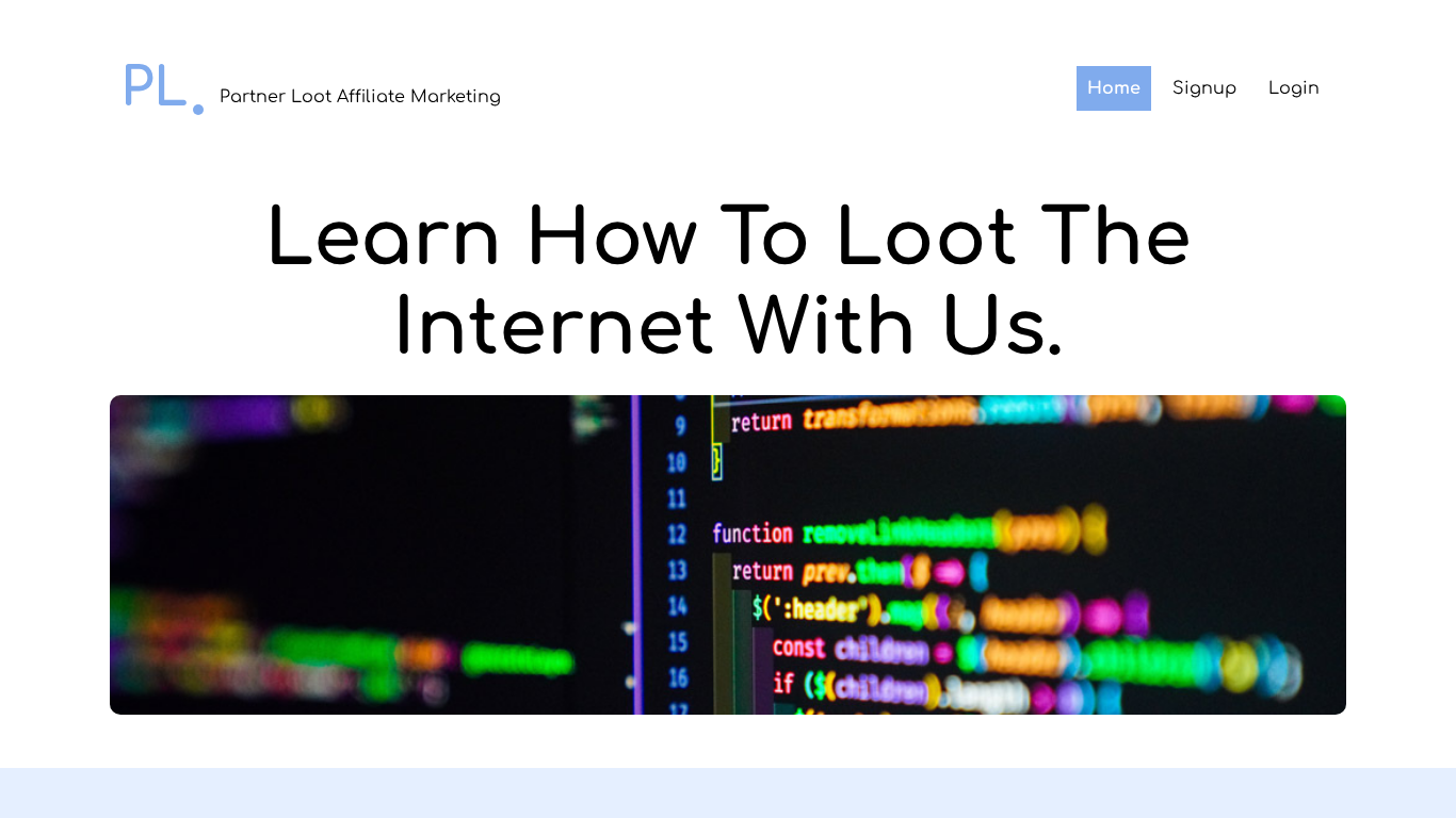 Partner Loot Affiliate Program