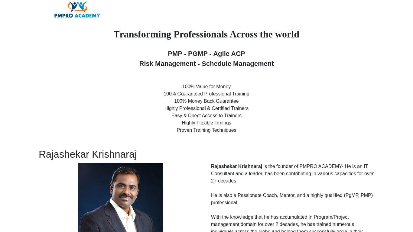 PM PRO Academy Affiliate Program