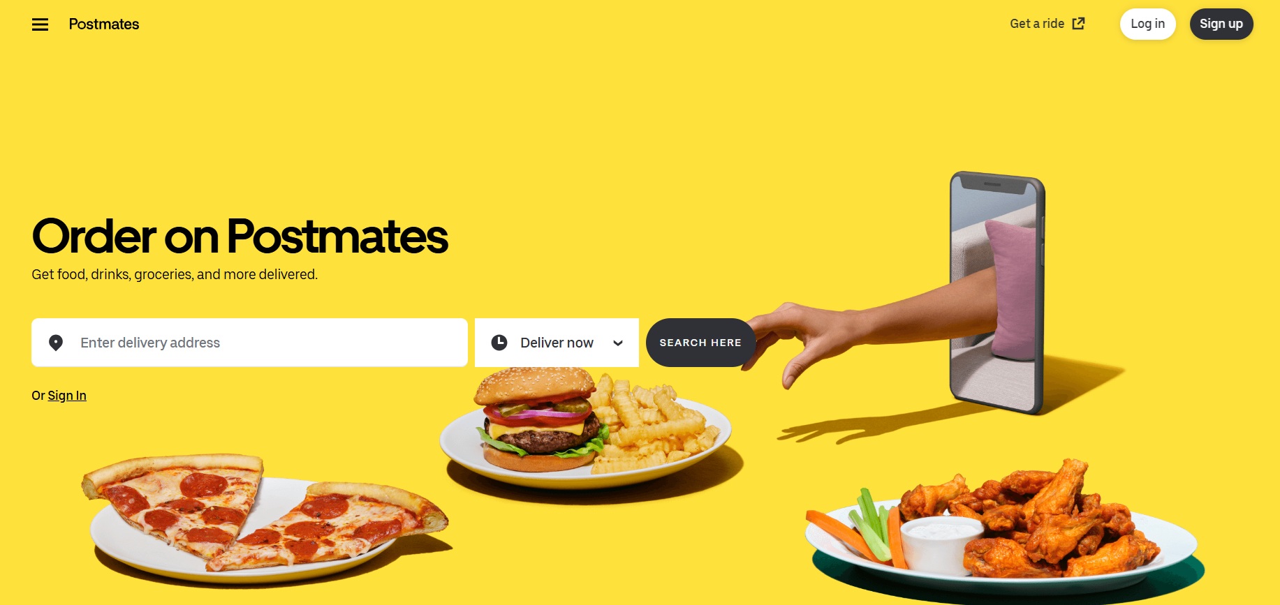 Postmates Affiliate Program