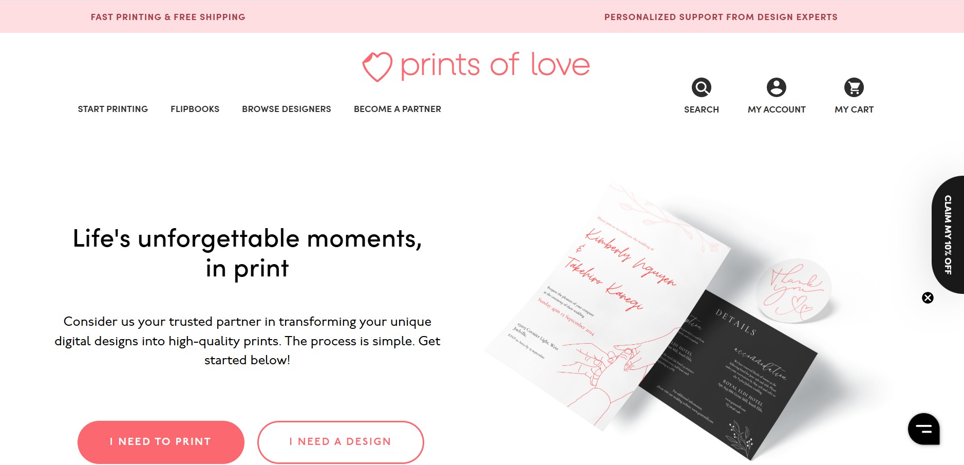 Prints of Love Affiliate Program