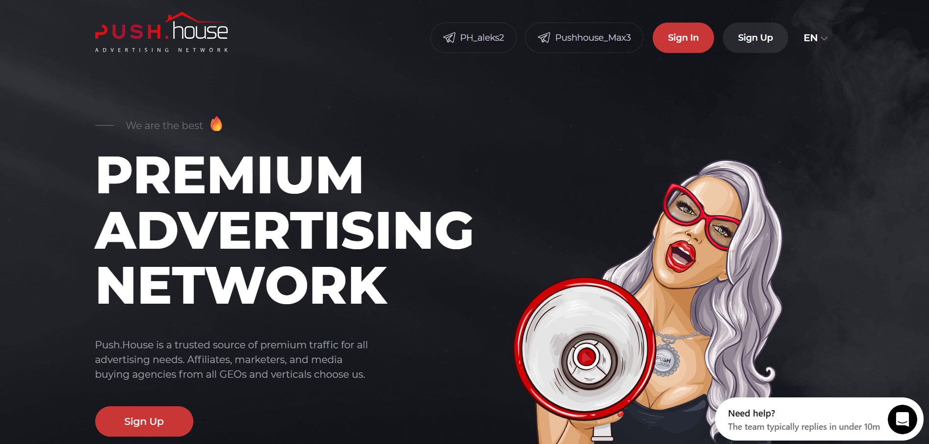 Push.House Affiliate Program