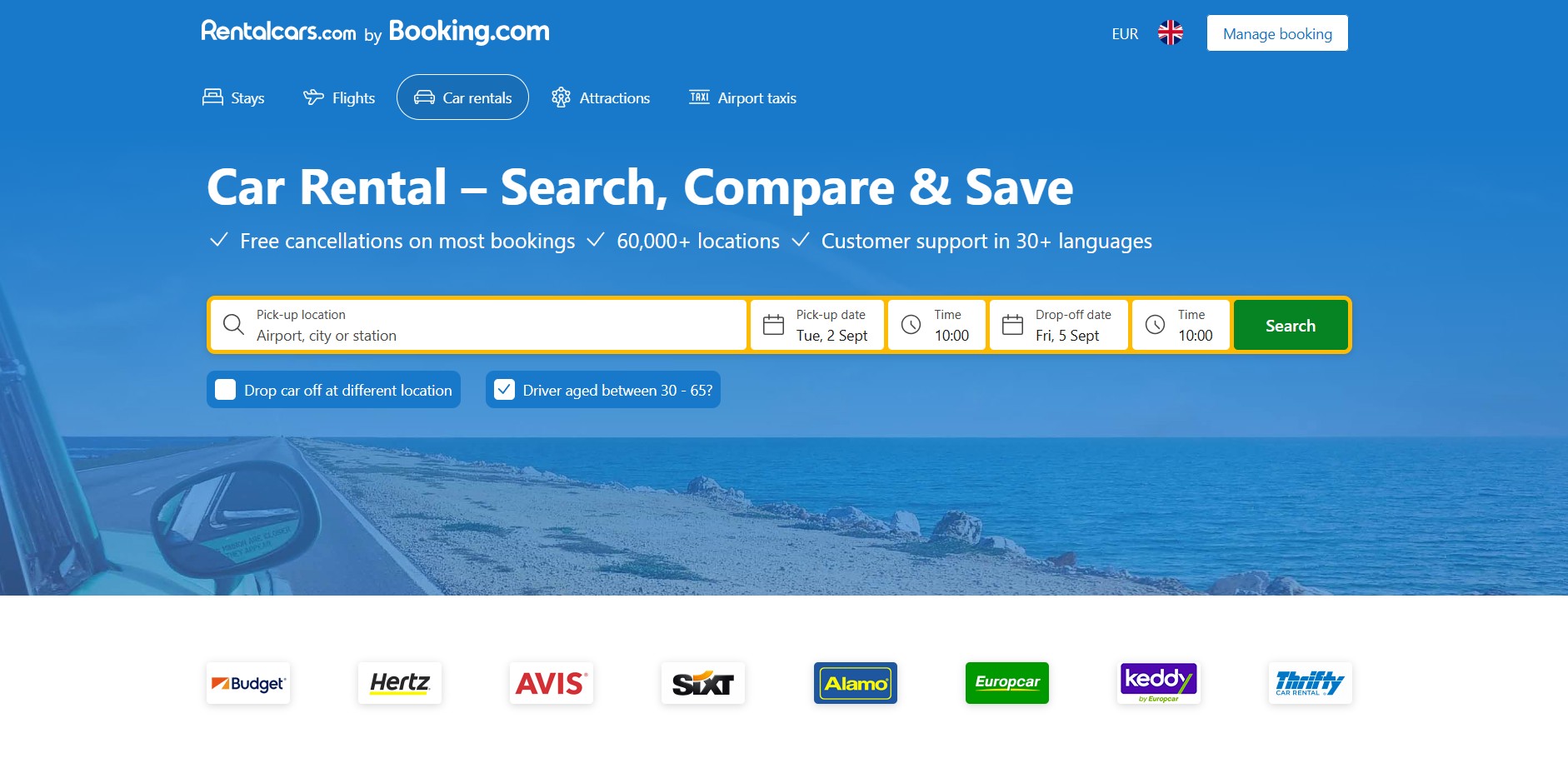 RentalCars Affiliate Program