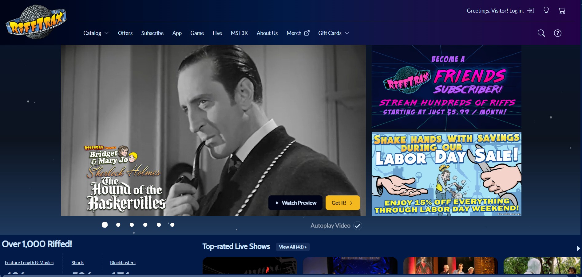 RiffTrax Affiliate Program