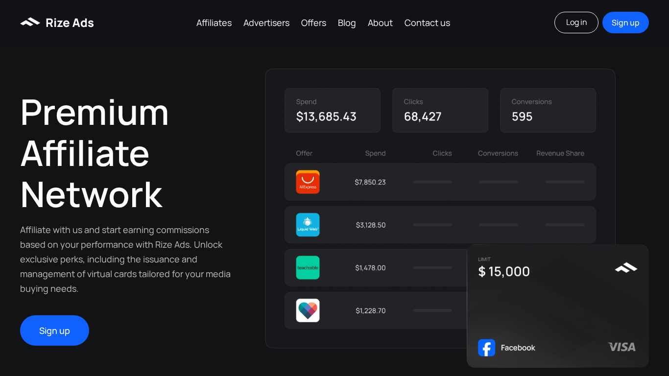 Rize Ads Affiliate Program