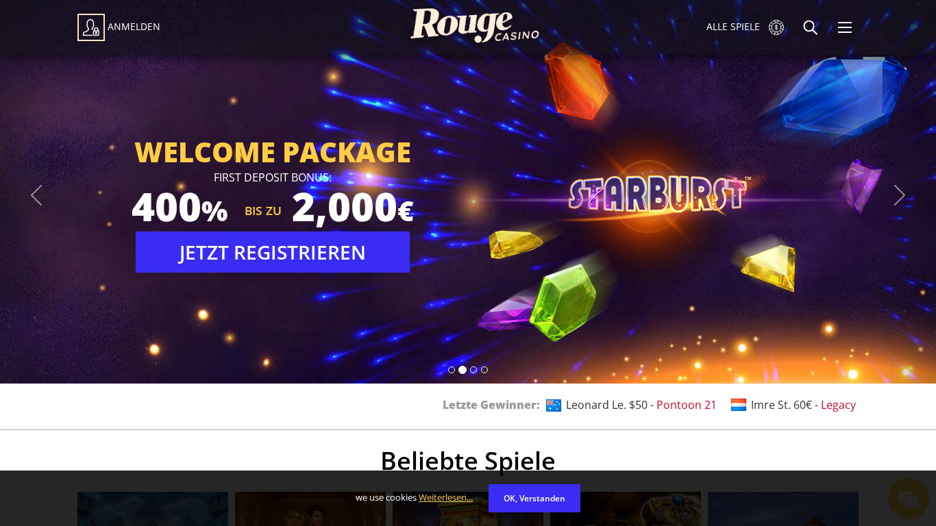 Rouge Casino Affiliate Program