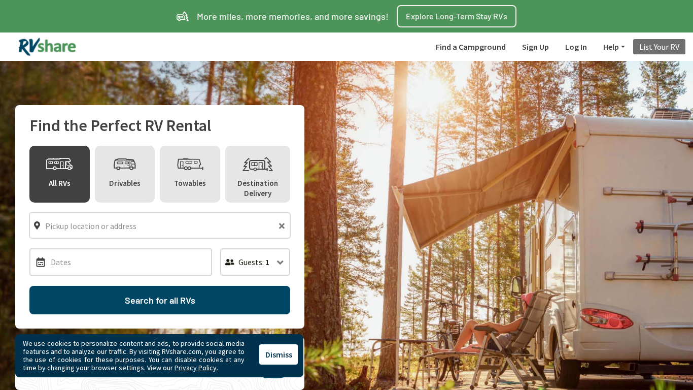 RVshare Affiliate Program