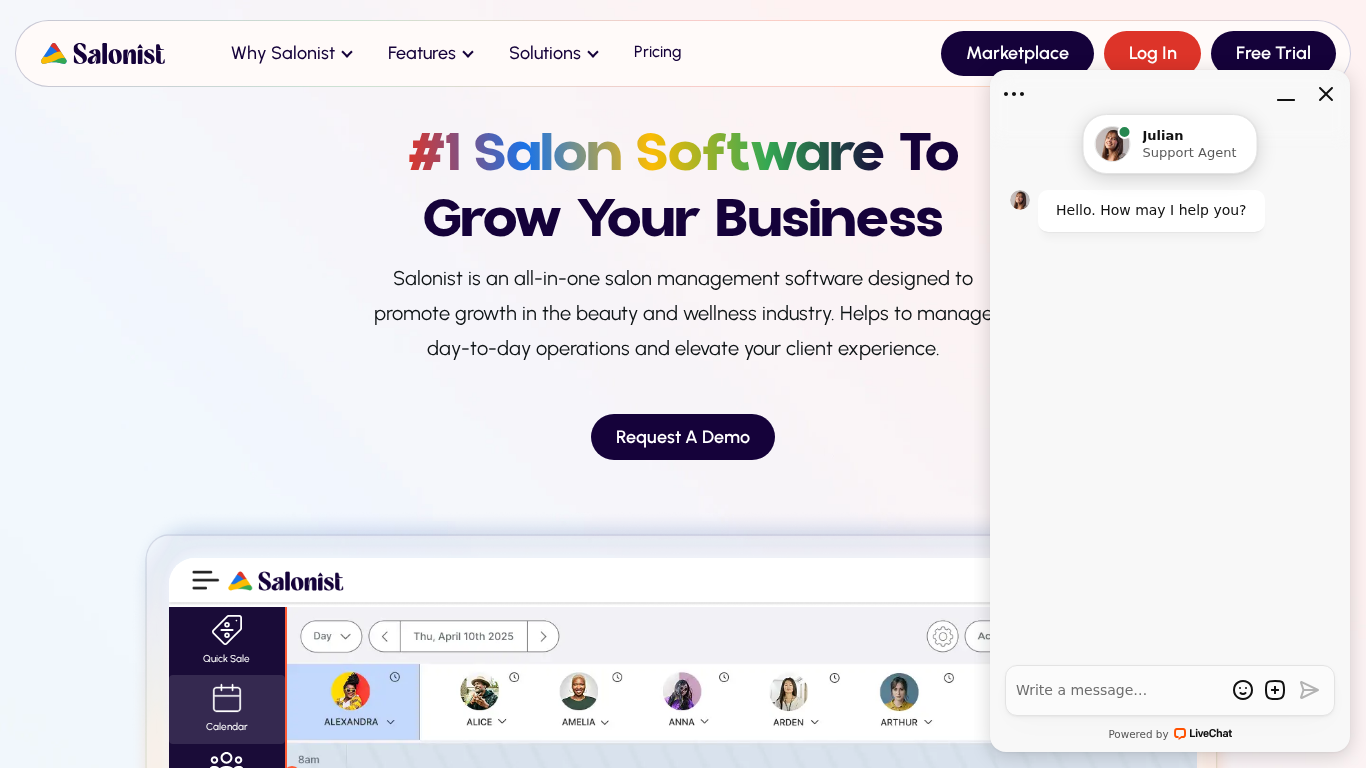 Salonist Affiliate Program