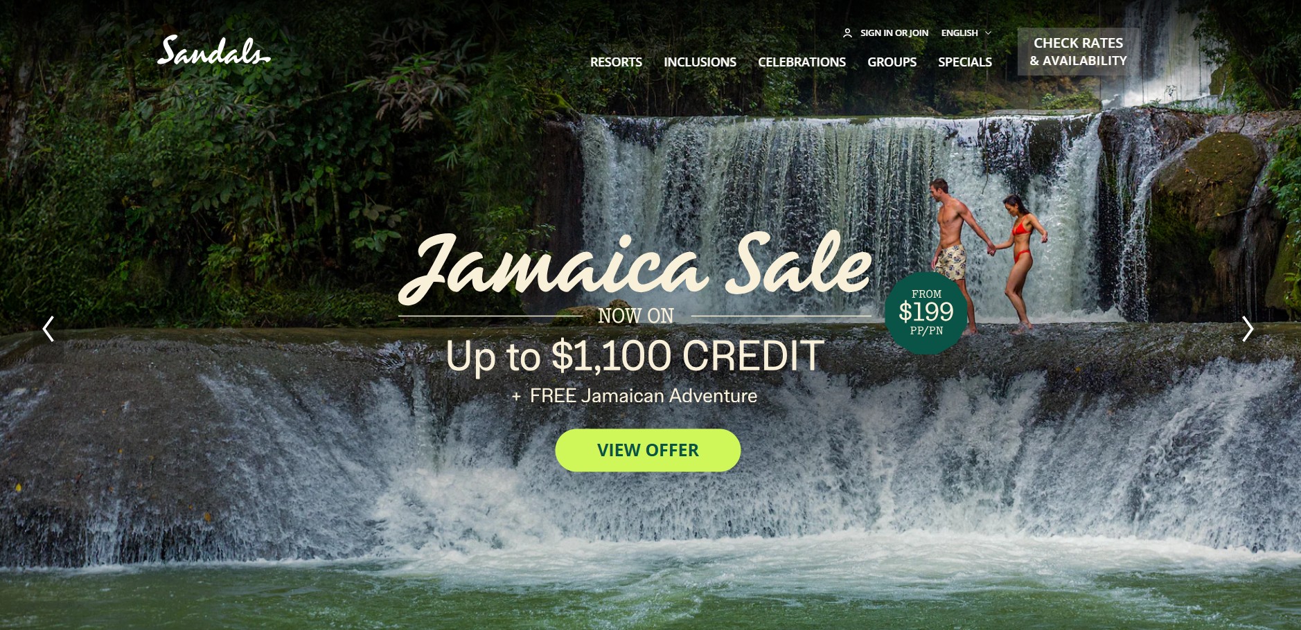 Sandals and Beaches Affiliate Program