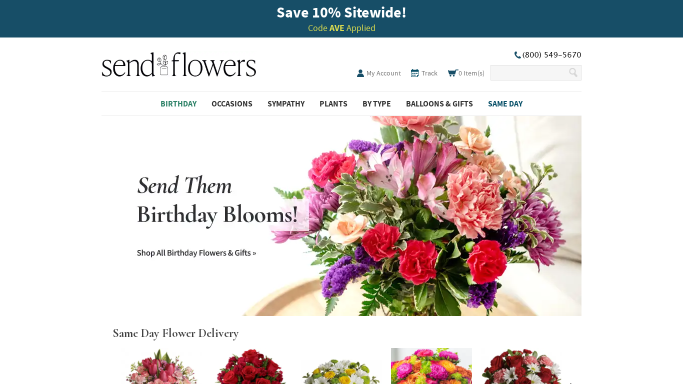 Send Flowers Affiliate Program