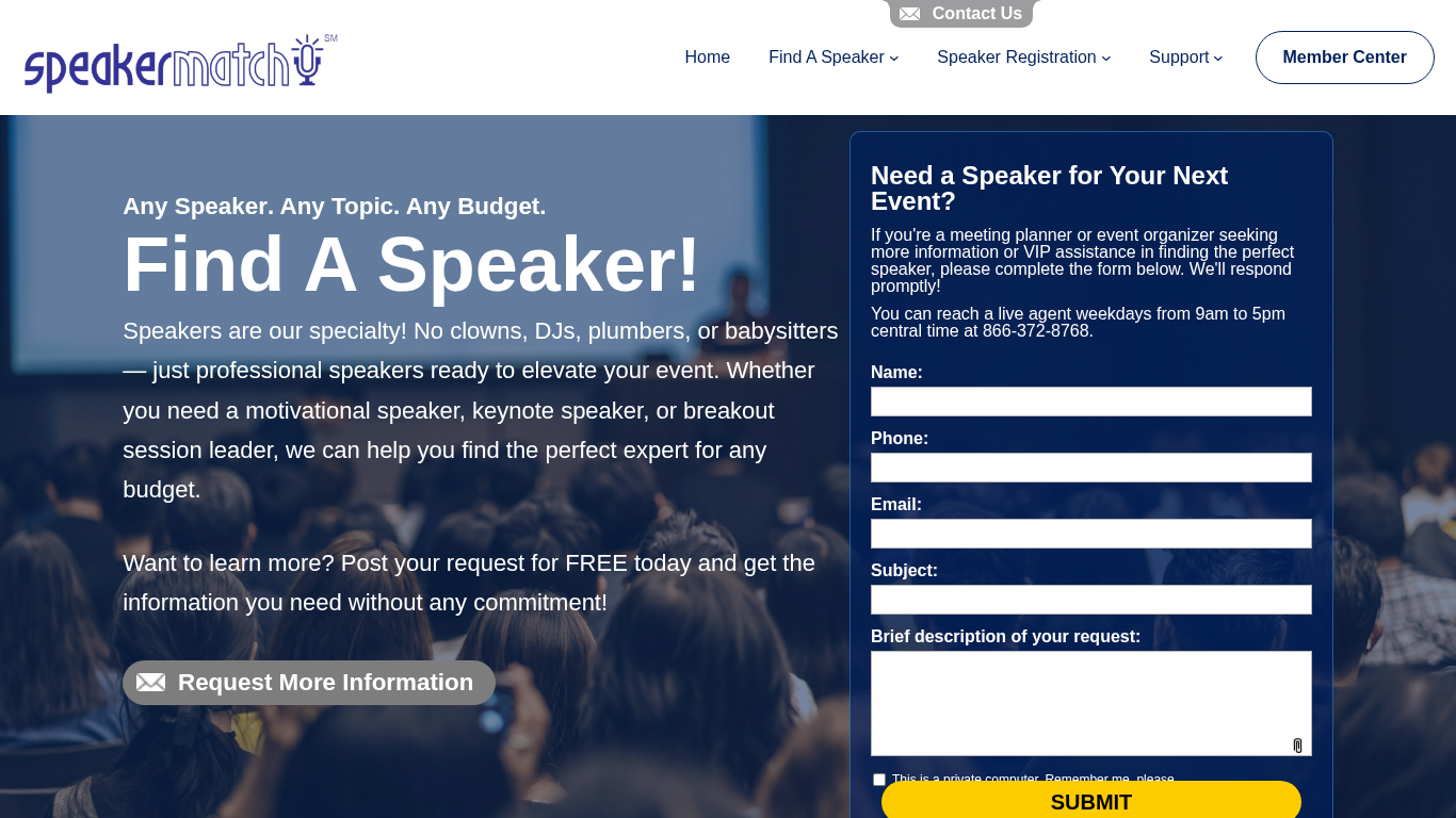 SpeakerMatch Affiliate Program