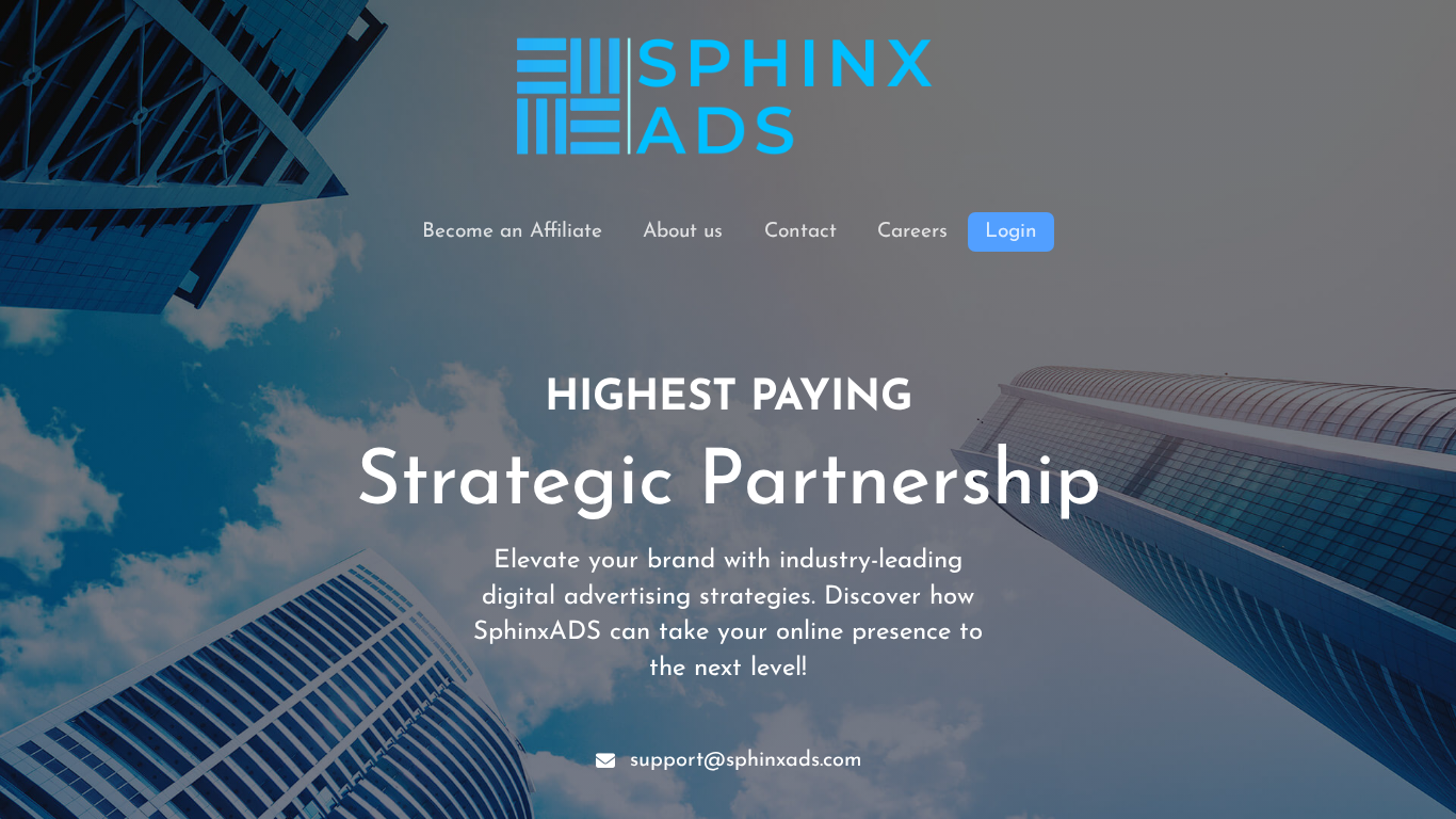 SphinxAds Affiliate Program