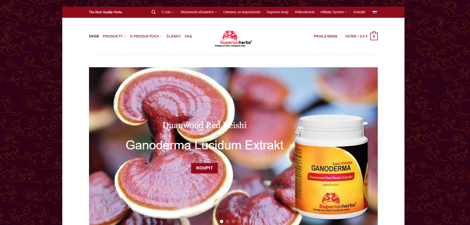 Superionherbs Affiliate Program