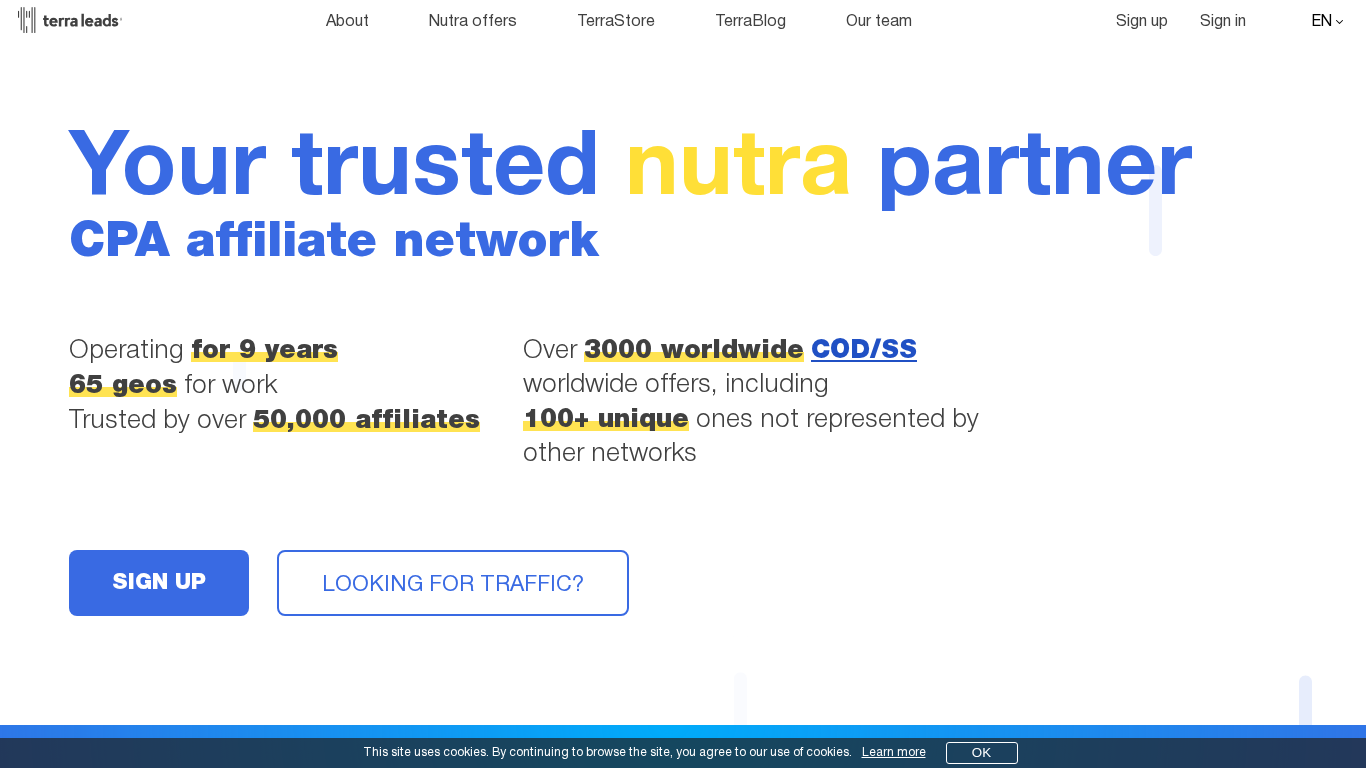 TerraLeads Affiliate Program