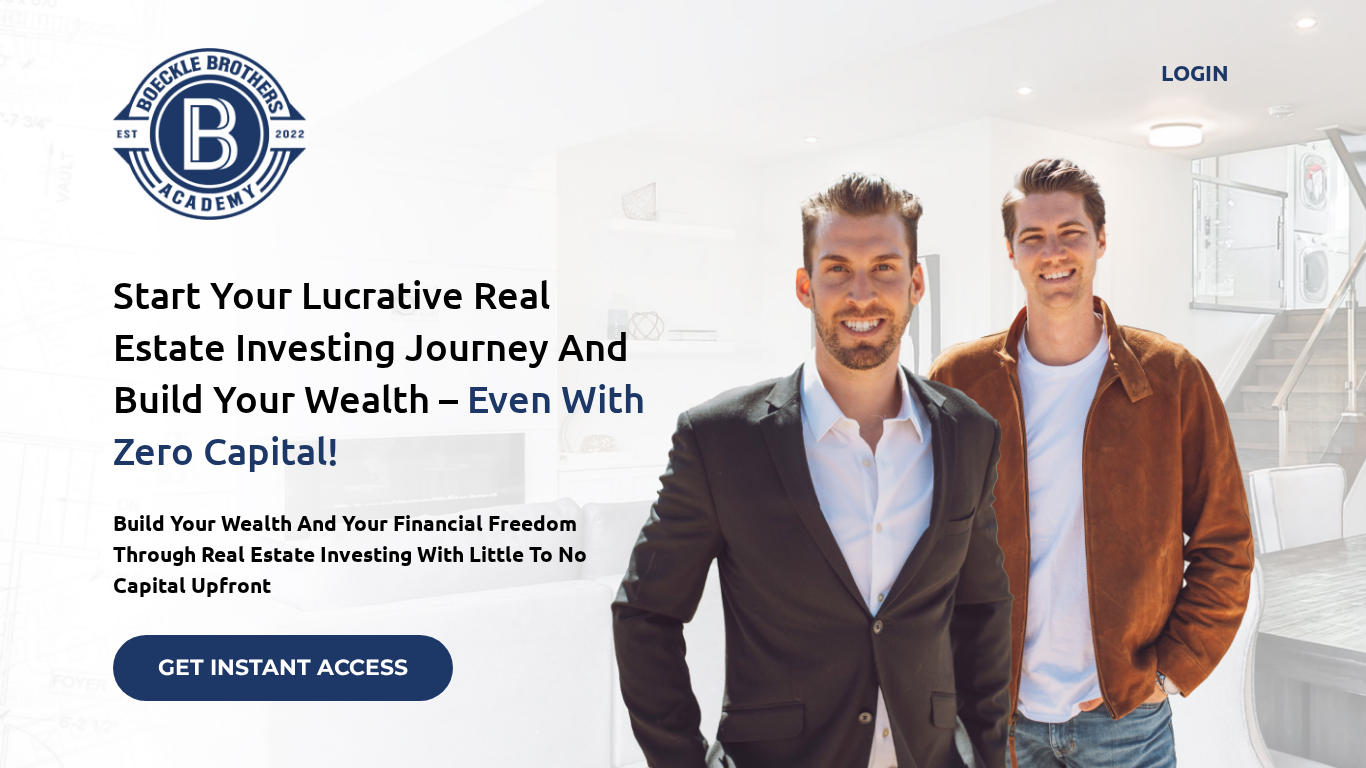 The Boeckle Brothers Academy Affiliate Program