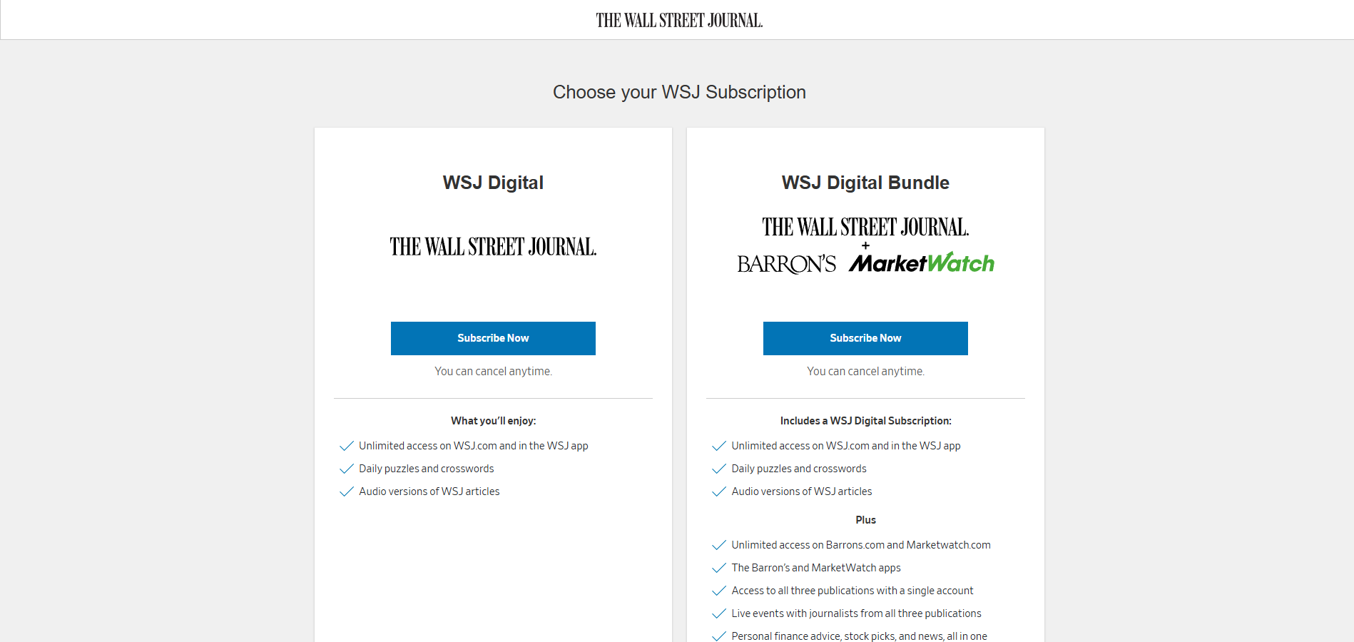The Wall Street Journal Affiliate Program