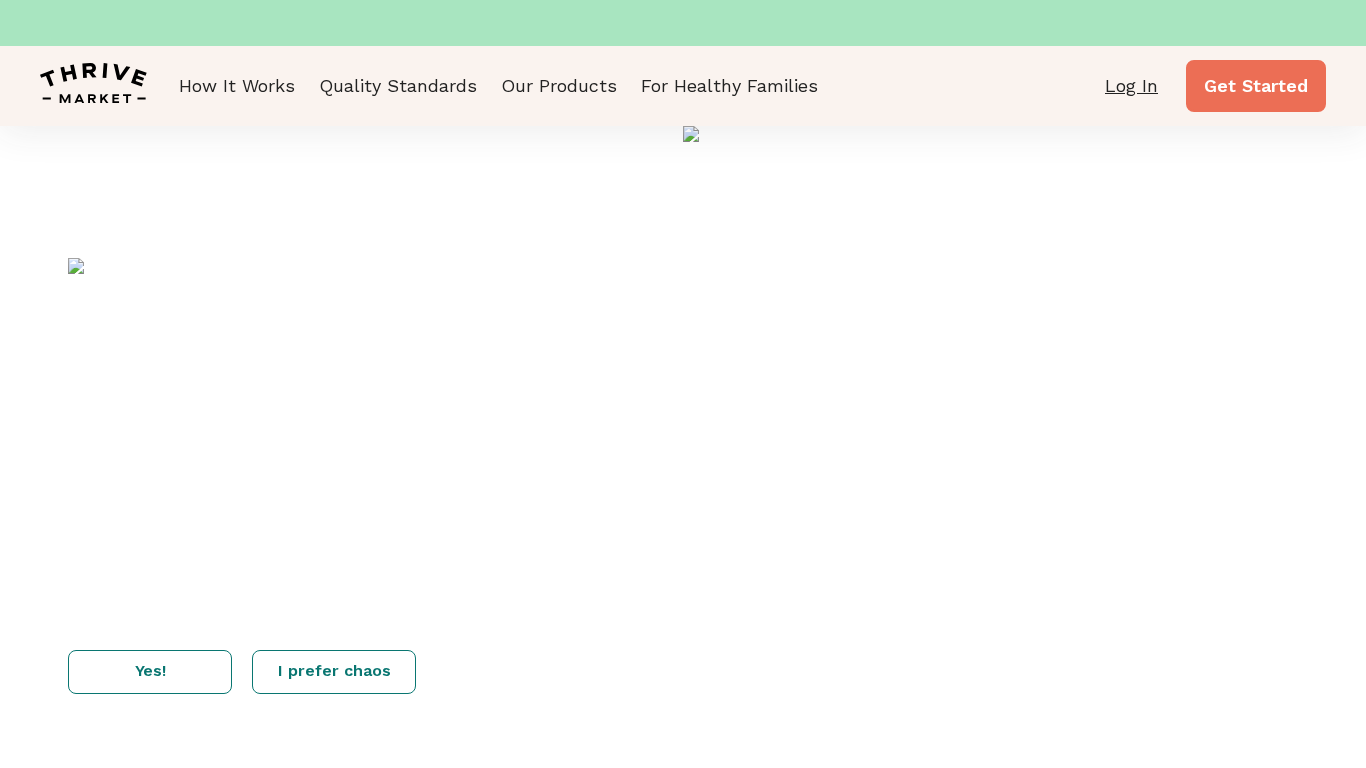Thrive Market Affiliate Program
