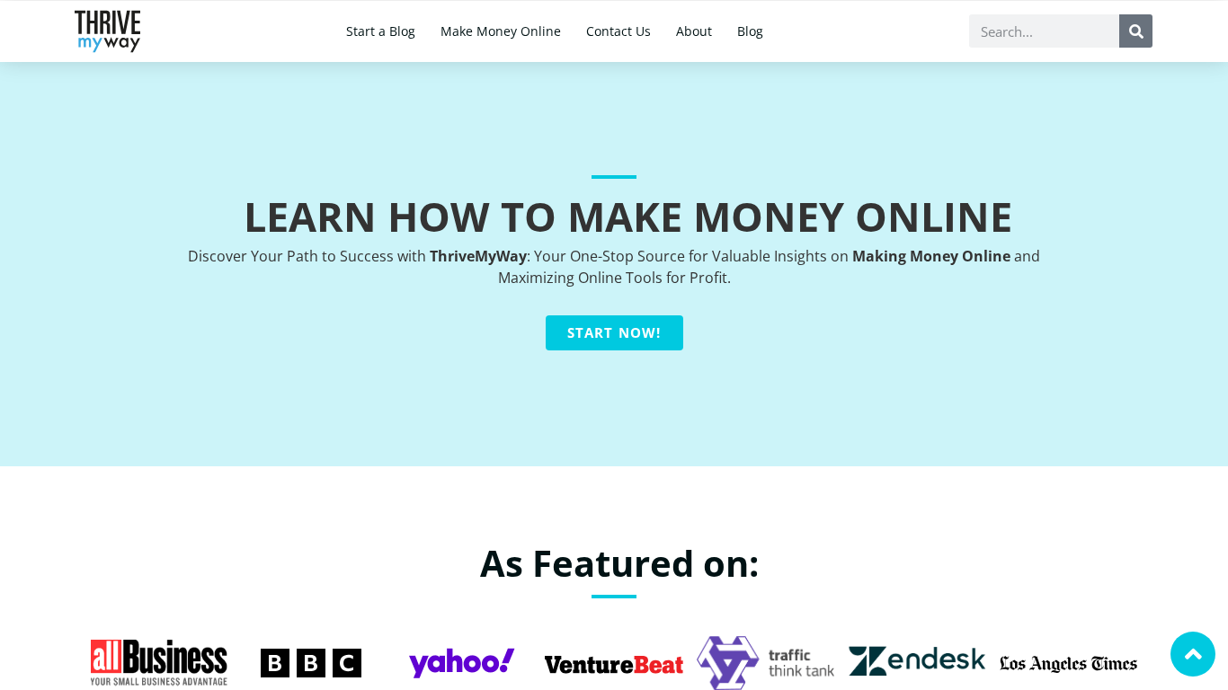 ThriveMyWay Affiliate Program