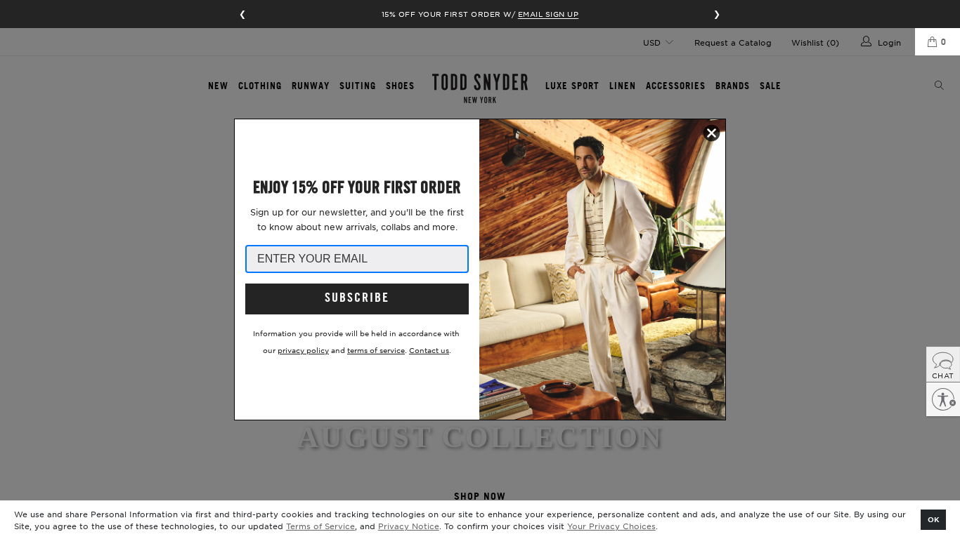 Todd Snyder Affiliate Program