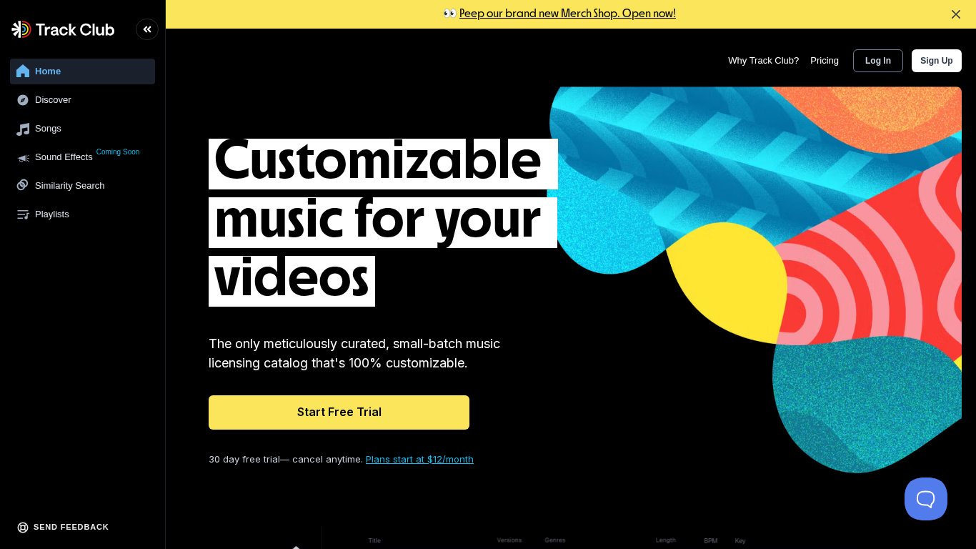 Track Club Affiliate Program