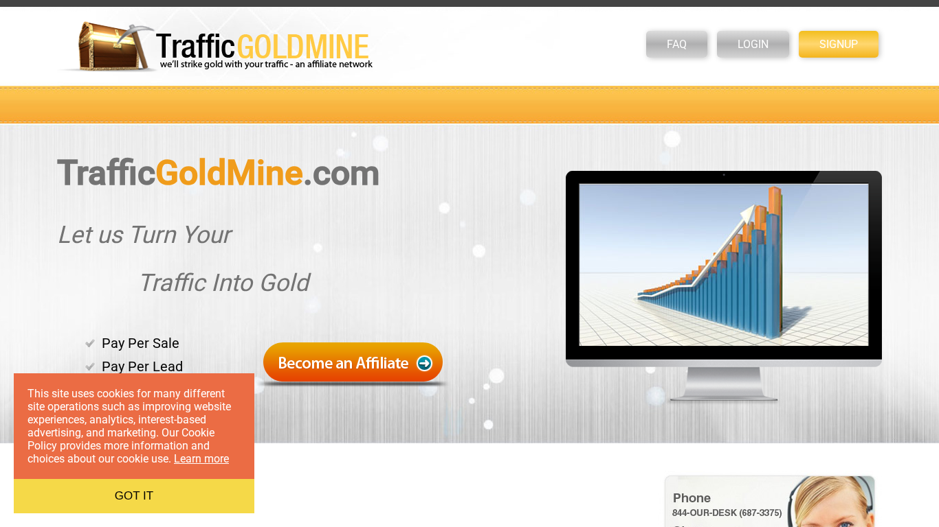 TrafficGoldmine Affiliate Program