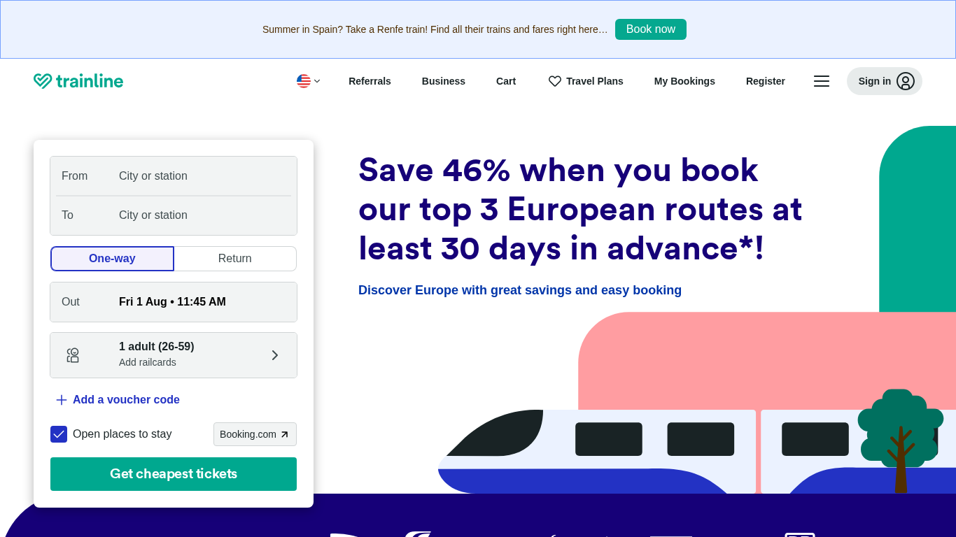 Trainline Affiliate Program