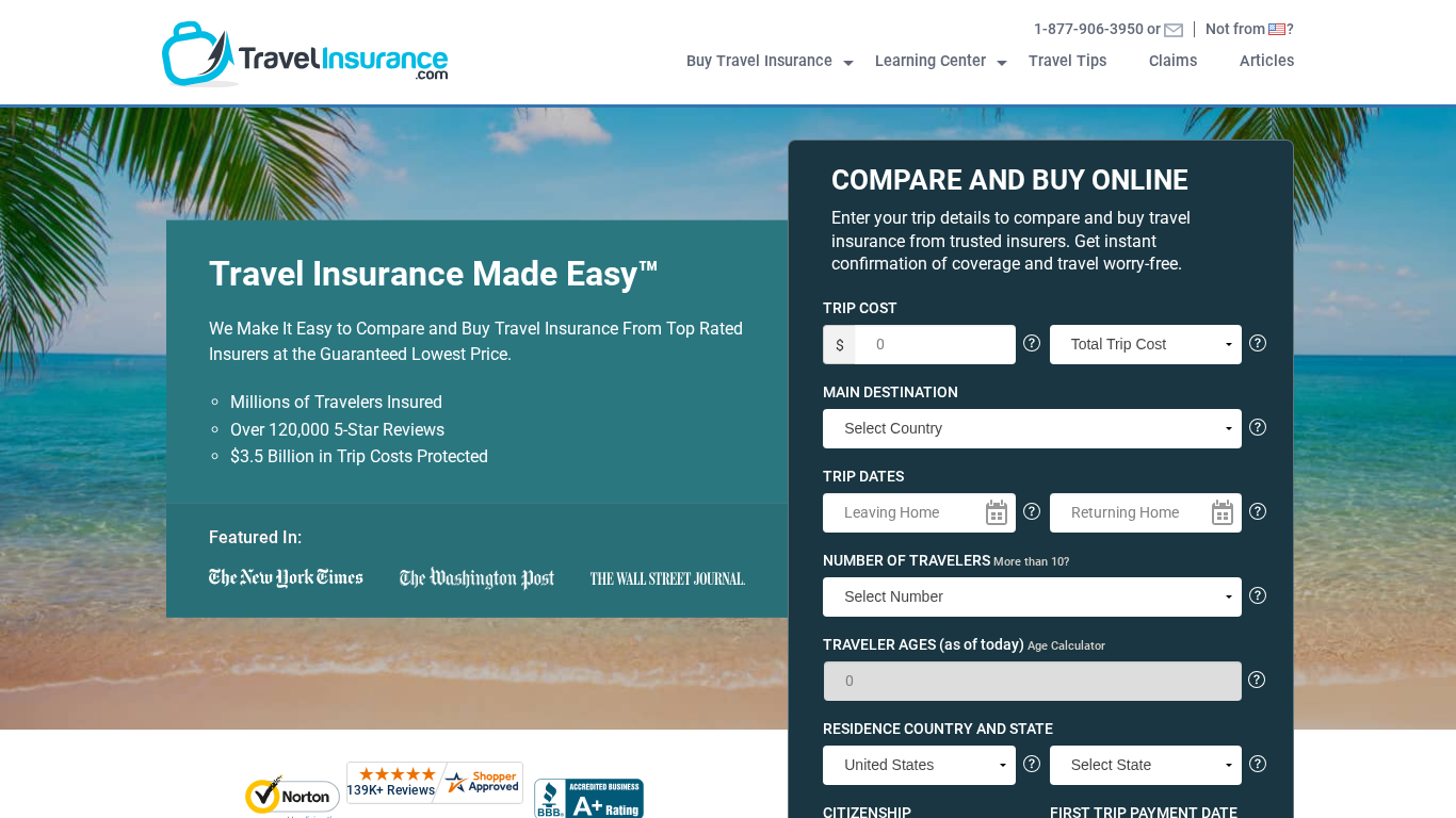 Travelinsurance.com Affiliate Program