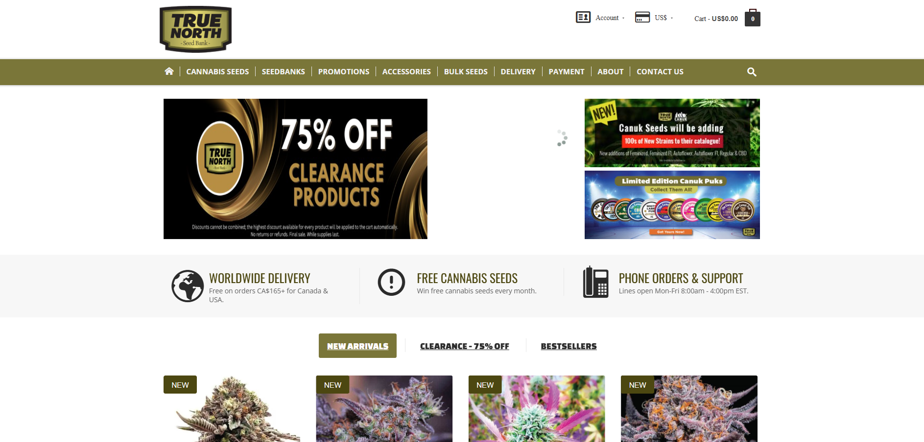 True North Seed Bank Affiliate Program