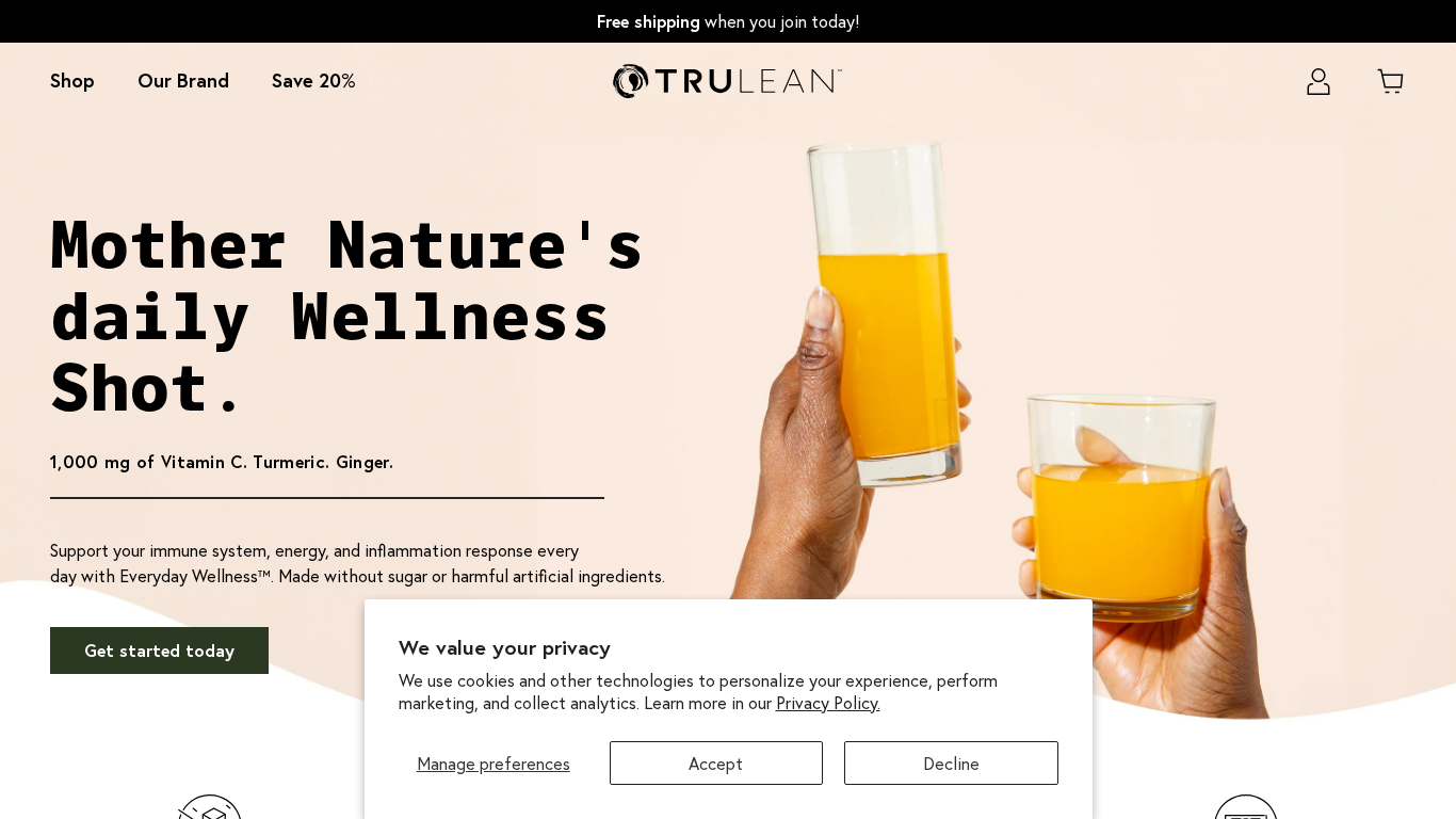 Trulean Nutrition Affiliate Program