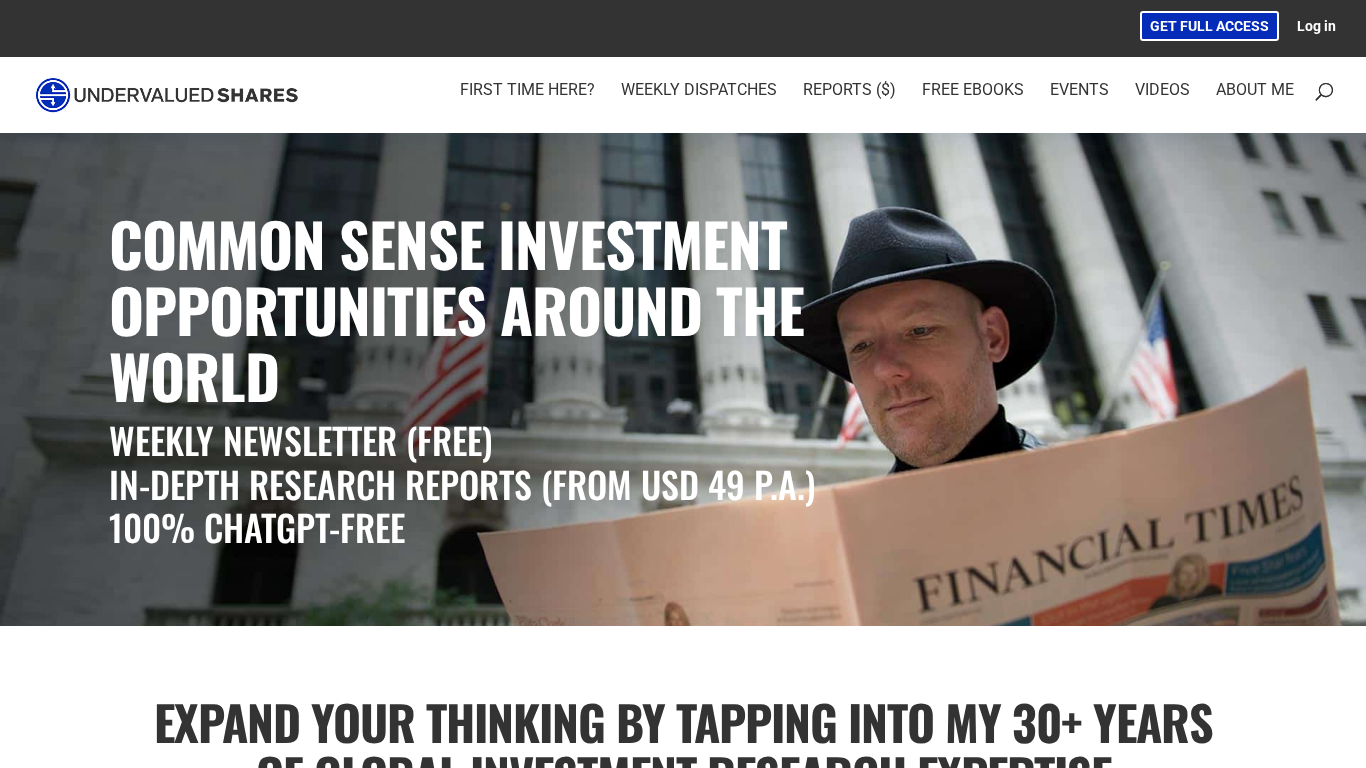 Undervalued Stocks Affiliate Program