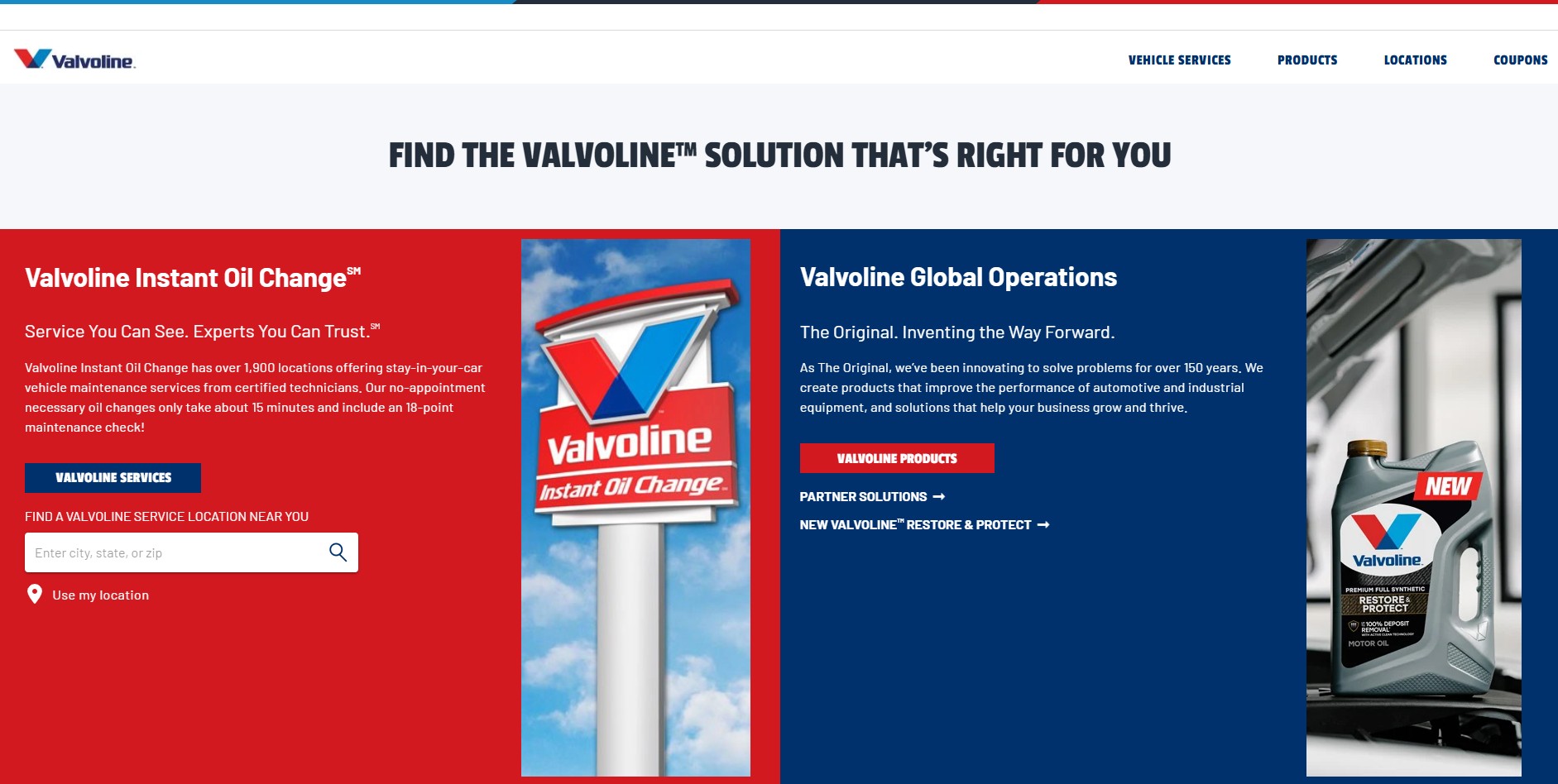 Valvoline Affiliate Program