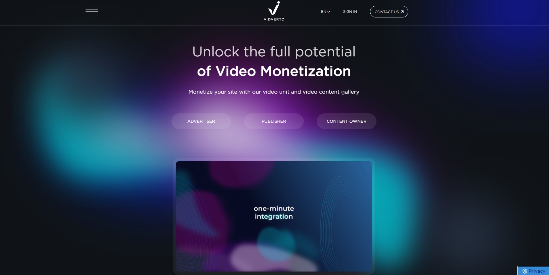 Vidverto Affiliate Program