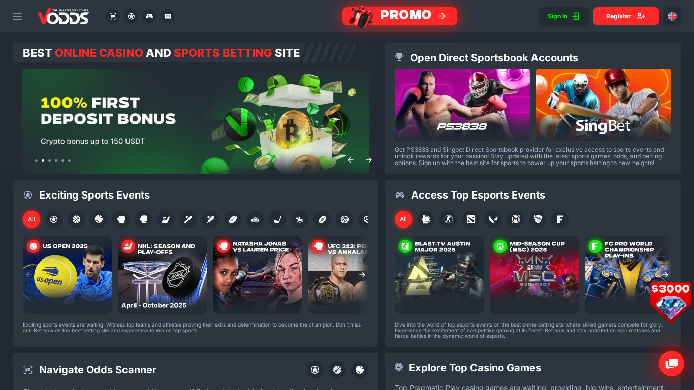 VOdds Affiliate Program